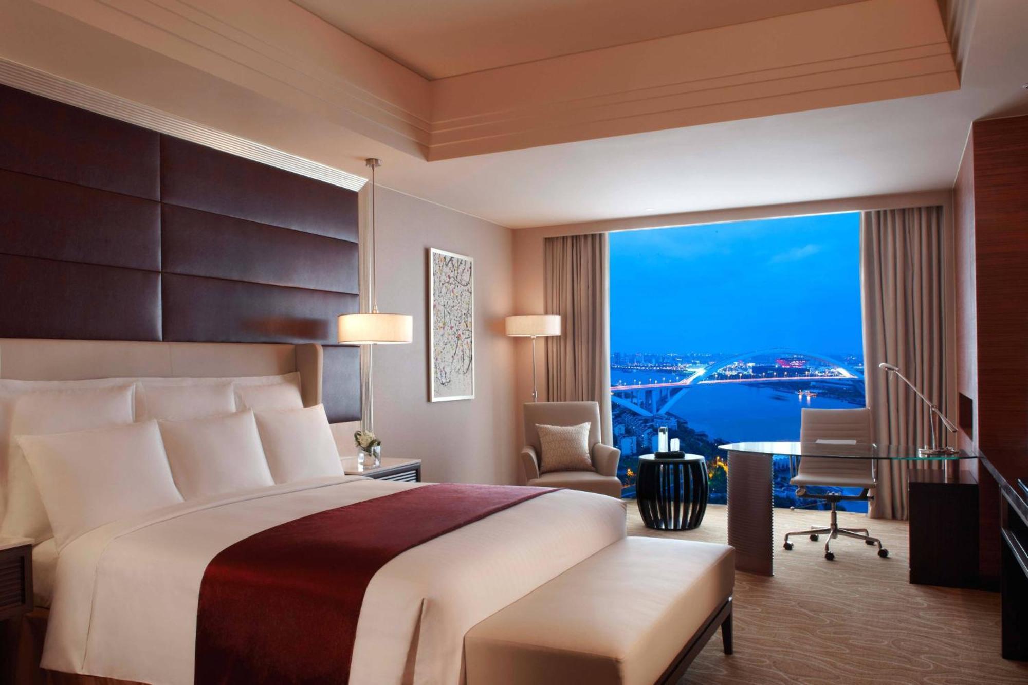 Shanghai Marriott Hotel Riverside Exteriér fotografie