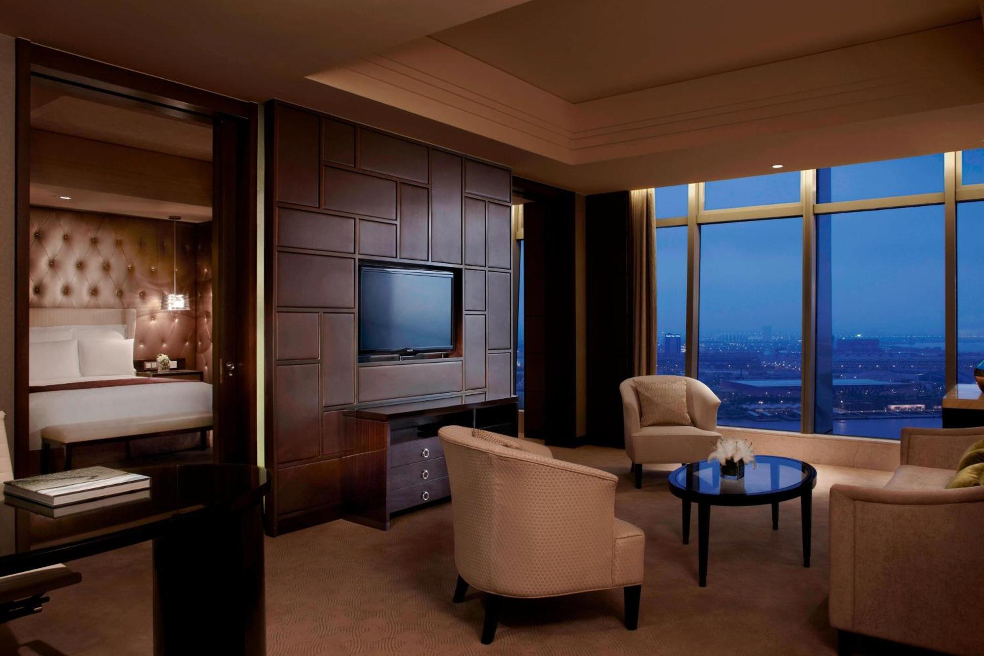 Shanghai Marriott Hotel Riverside Exteriér fotografie