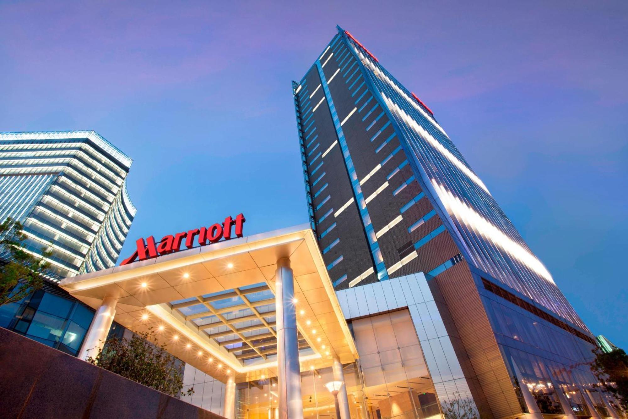 Shanghai Marriott Hotel Riverside Exteriér fotografie